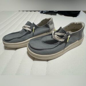 Hey Dude Gray Women’s Slip-On Loafers